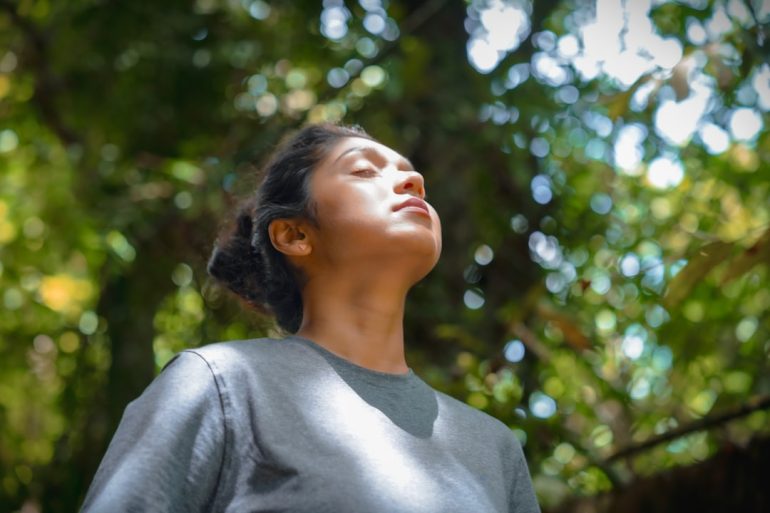 Photo Meditation pose