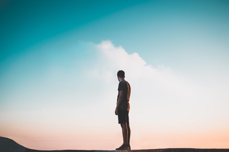 Photo Meditating person